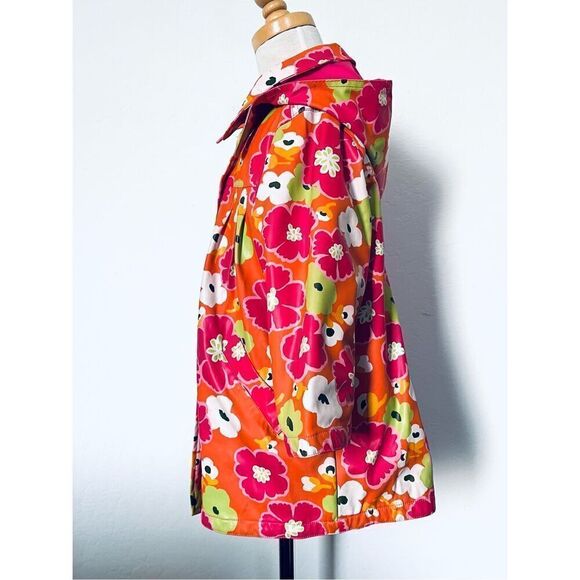 Catimini Toddler Girls 3 Removable Hooded Raincoat Jacket - Picture 2 of 11